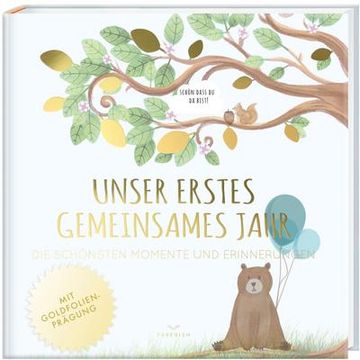 portada Babyalbum - Unser Erstes Gemeinsames Jahr (Blau) (en Alemán)