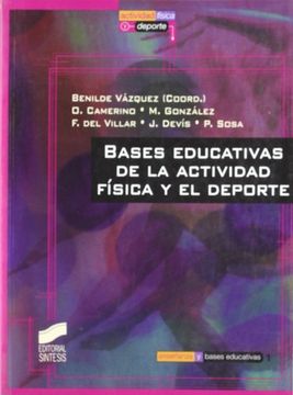 portada Bases Educativas de Actividad Fisica y El DePorte (Spanish Edition)
