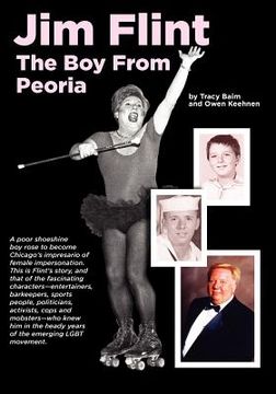 portada jim flint: the boy from peoria (in English)