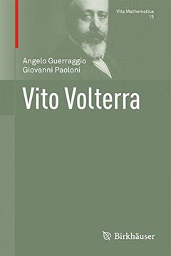 portada Vito Volterra (Vita Mathematica) (German Edition)