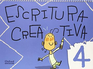 portada Anima Escritura Creativa. Infantil 4 Años (Animacion a la Escritura) - 9788467383133 (in Spanish)