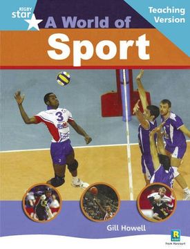 portada Rigby Star Non-Fiction Turquoise Level: A World of Sports Teaching Version Framework Edit: Turquoise Level Non-Fiction (Starquest) (en Inglés)