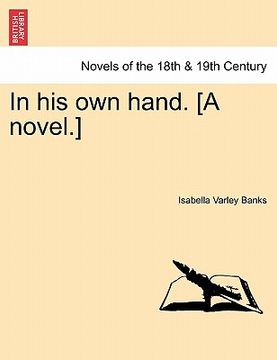 portada in his own hand. [a novel.] (in English)