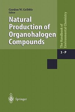 portada natural production of organohalogen compounds (en Inglés)