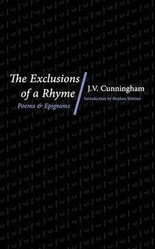 portada The Exclusions of a Rhyme: Poems and Epigrams (en Inglés)