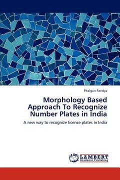 portada morphology based approach to recognize number plates in india (in English)