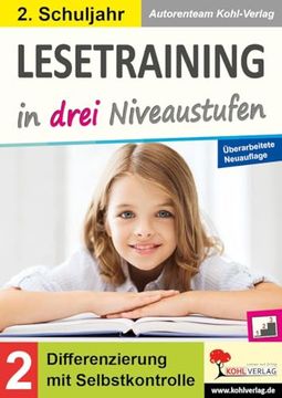portada Lesetraining in Drei Niveaustufen / Klasse 2 (in German)