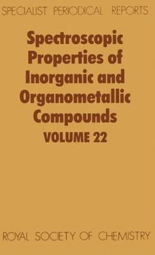 portada Spectroscopic Properties of Inorganic and Organometallic Compounds: Volume 22 (in English)