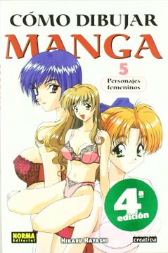 portada Como Dibujar Manga 05 Personajes Femenin (Biblioteca Creativa)