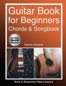 portada Guitar: Book for Beginners - Guitar Chords, Guitar Songbook & Easy Sheet Music: Teach Yourself How to Play Guitar (Book & Stre (en Inglés)