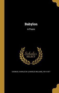 portada Babylon: A Poem