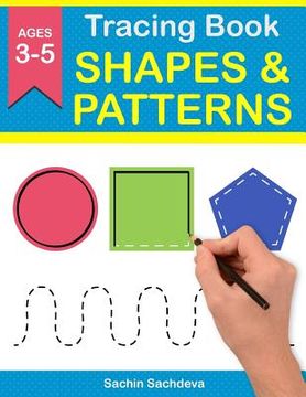 portada Tracing Book of Shapes & Patterns: Workbook for preschoolers (en Inglés)