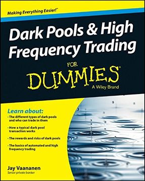 portada Dark Pools and High Frequency Trading For Dummies (in English)