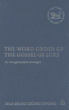 portada word order of the gospel of luke