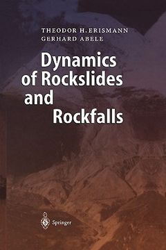portada dynamics of rockslides and rockfalls (en Inglés)