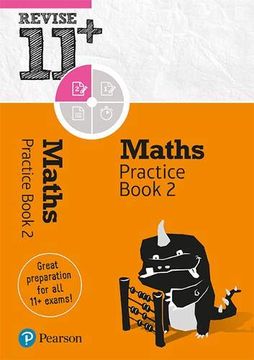 portada Pearson Revise 11+ Maths Practice Book 2: (With Free Online Edition) for Home Learning and the 2021 Exams (en Inglés)