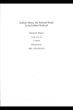 portada Eckhart Mines, The National Road, & the Eckhart Railroad (in English)