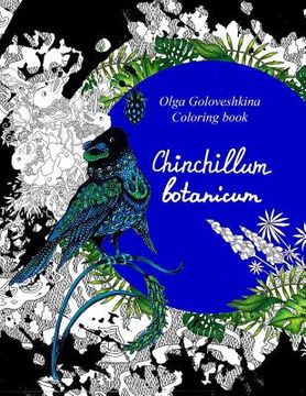 portada Chinchillum Botanicum: Coloring book (en Inglés)