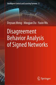portada Disagreement Behavior Analysis of Signed Networks