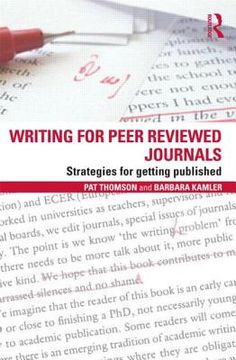portada writing for peer reviewed journals