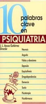 portada 10 palabras clave en psiquiatría