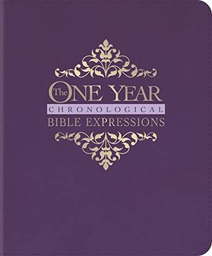 portada The one Year Chronological Bible Expressions (Leatherlike, Imperial Purple) 