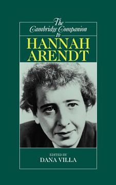 portada The Cambridge Companion to Hannah Arendt Hardback (Cambridge Companions to Philosophy) (in English)