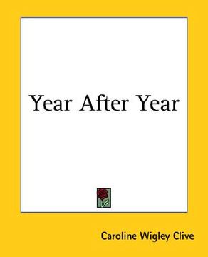 portada year after year (en Inglés)