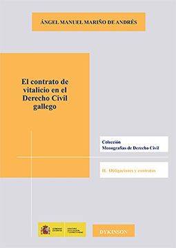 portada El contrato de vitalicio en el derecho civil gallego