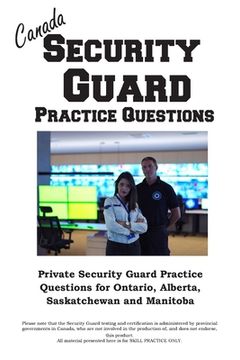 portada Canada Security Guard Practice Questions (en Inglés)