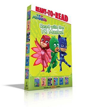 portada Read With the pj Masks! Hero School; Owlette and the Giving Owl; Race to the Moon! Pj Masks Save the Library! Super cat Speed! Time to be a (pj Masks: Ready to Read, Level 1) (en Inglés)