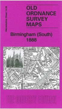 portada Birmingham (South) 1888: Warwickshire Sheet 14. 09A (Old Ordnance Survey Maps of Warwickshire) (in English)