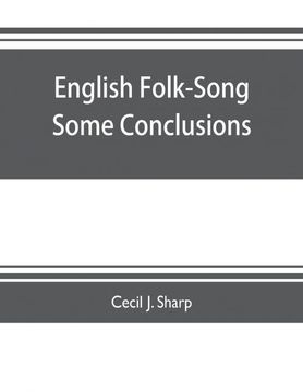 portada English Folksong Some Conclusions (en Inglés)