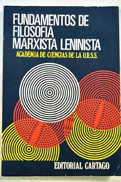 portada Fundamentos De Filosofía Marxista Leninista