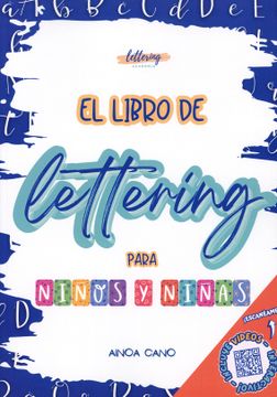 portada Libro de Lettering Para Niños y Niñas