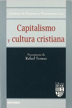 portada Capitalismo y cultura cristiana (Libros IESE)