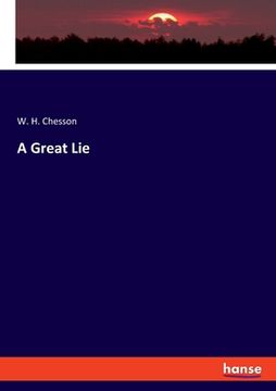 portada A Great Lie (en Inglés)
