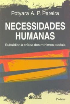 portada Necessidades Humanas: Subsídios à Crítica dos Mínimos Sociais