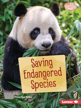 portada Saving Endangered Species (en Inglés)
