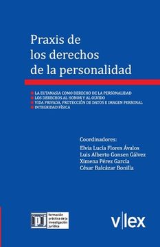 portada Praxis de los derechos de la personalidad (in Spanish)