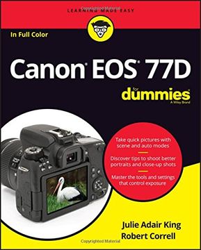 portada Canon EOS 77D For Dummies