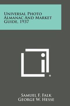 portada Universal Photo Almanac and Market Guide, 1937 (in English)