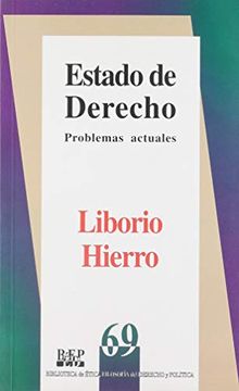 portada Estado de Derecho. Problemas Actuales (in Spanish)