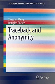 portada Traceback and Anonymity (Springerbriefs in Computer Science) (en Inglés)