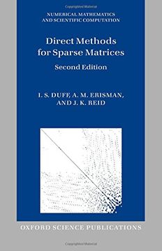 portada Direct Methods for Sparse Matrices (Numerical Mathematics and Scientific Computation)