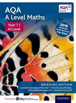 portada Aqa a Level Maths: A Level Year 1 Student Book: Bridging Edition (in English)