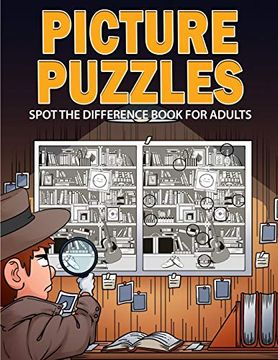 portada Picture Puzzles: Spot the Difference Book for Adults (en Inglés)
