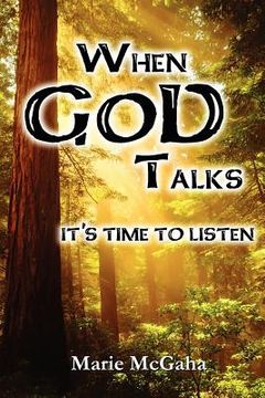 portada when god talks, it's time to listen (en Inglés)