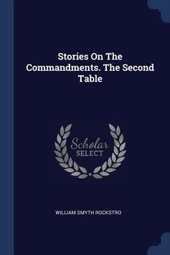 portada Stories On The Commandments. The Second Table (en Inglés)