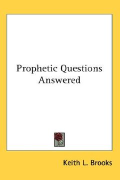 portada prophetic questions answered (en Inglés)